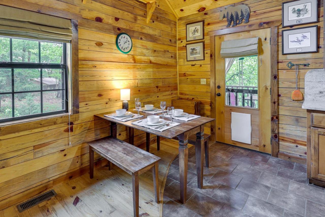 יוריקה ספרינגס Beaver Lake Vacation Rental With Private Hot Tub! מראה חיצוני תמונה