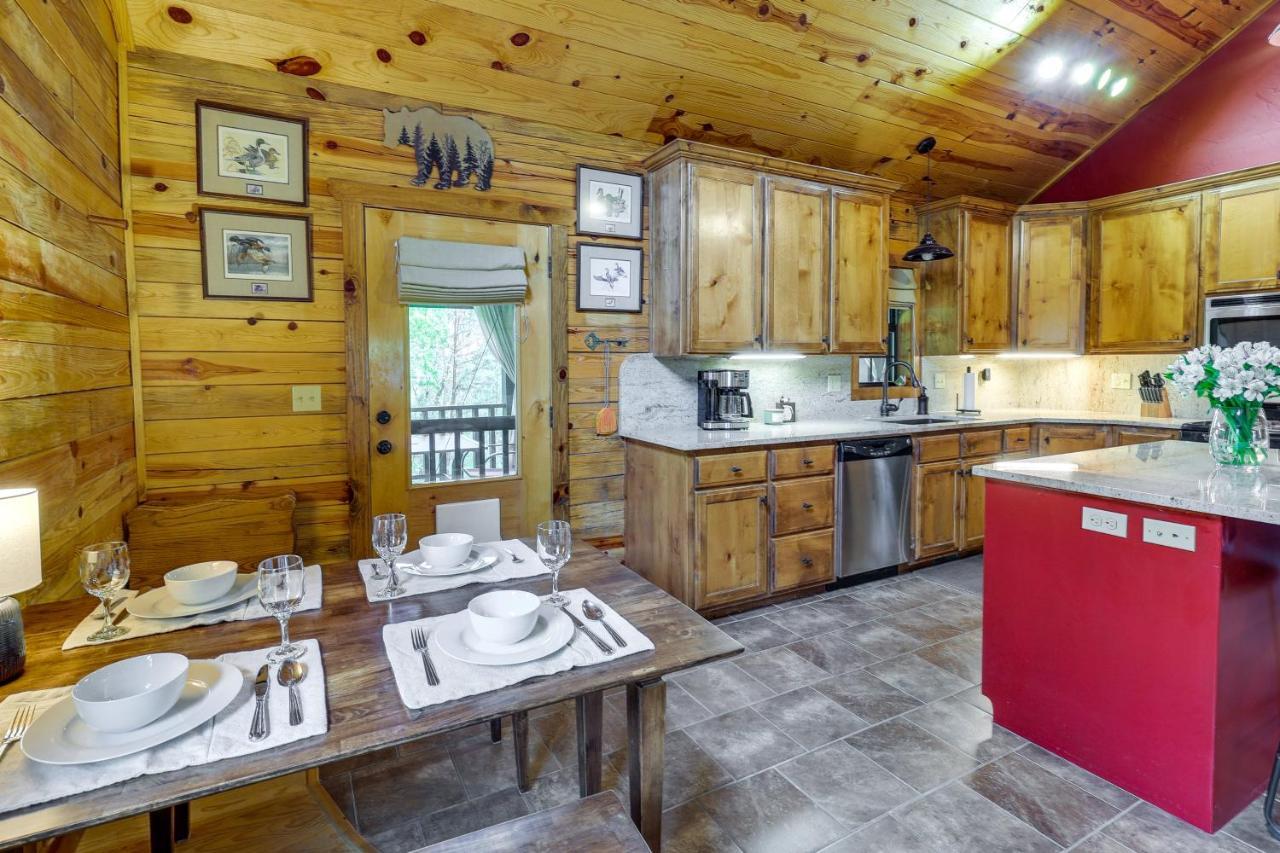 יוריקה ספרינגס Beaver Lake Vacation Rental With Private Hot Tub! מראה חיצוני תמונה