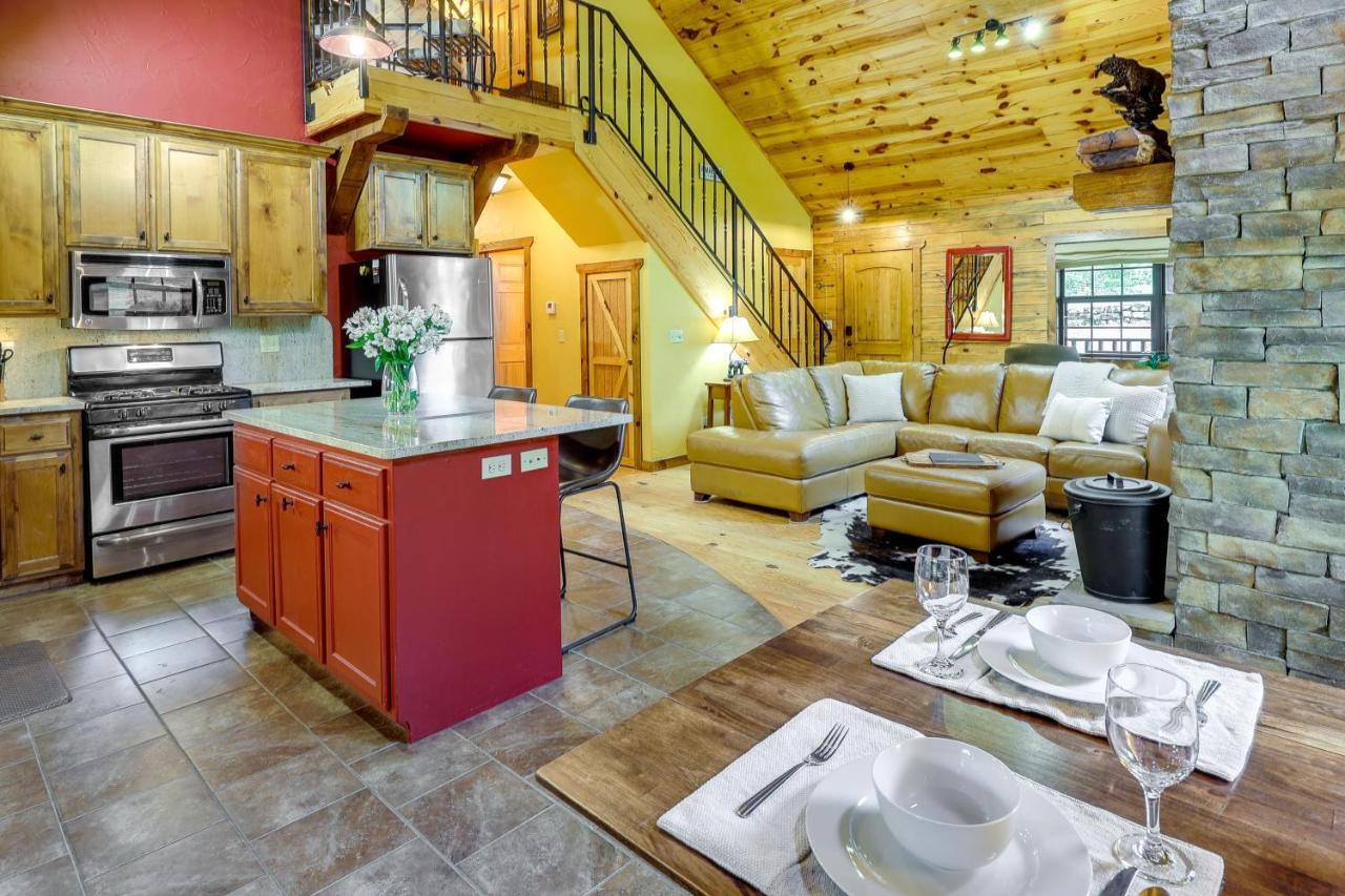 יוריקה ספרינגס Beaver Lake Vacation Rental With Private Hot Tub! מראה חיצוני תמונה